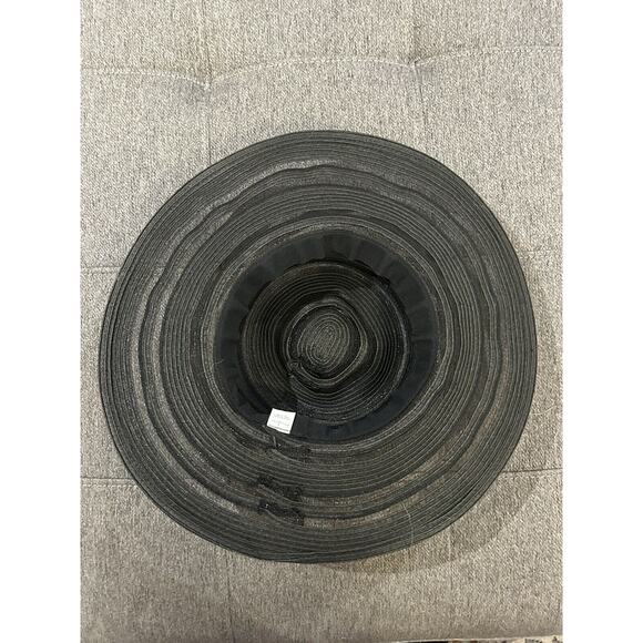 Black Straw Hat with 20.5" circumference - Picture 6 of 7